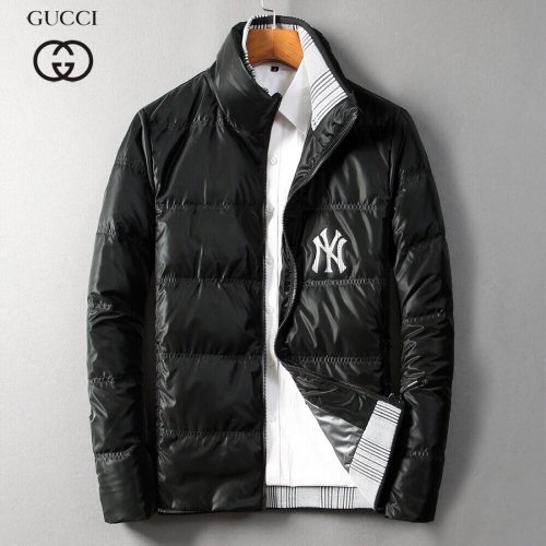 グッチグッチメンズカジュアルダックダウンパディングc01991ブラック