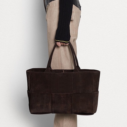 ,36ボッテガヴェネタスエードレディーストートバッグショッパーバッグ,609175,B0501,36,ブラウン