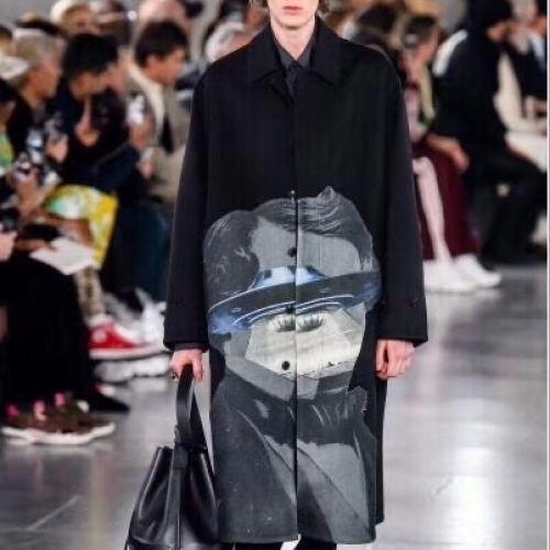 ヴァレンティノヴァレンティノメンズビジネスカシミヤコートl0309.ブラック