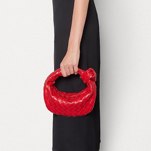 ボッテガヴェネタジョディミニハボバッグ,609409,B0517,28.5,レッド