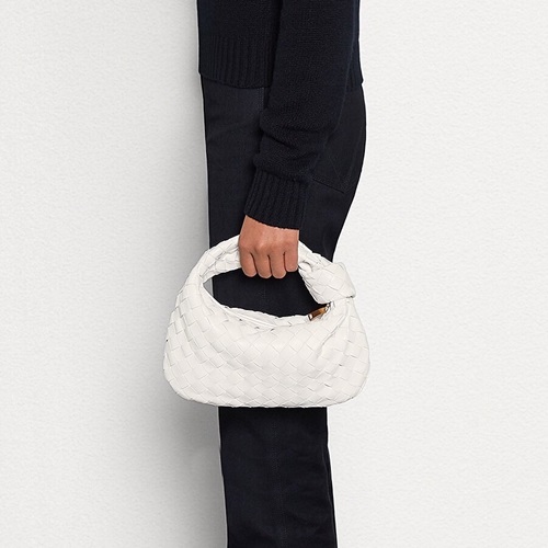 ボッテガヴェネタジョディミニハボバッグ,609409,B0518,28.5,ホワイト