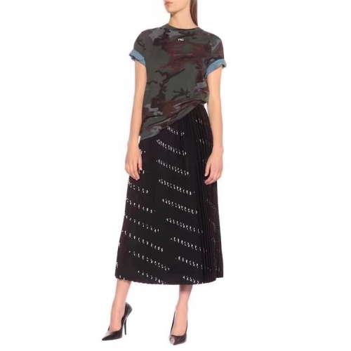 バレンシアガバレンシアガレディースポリエステルロングスカートl0459ブラック