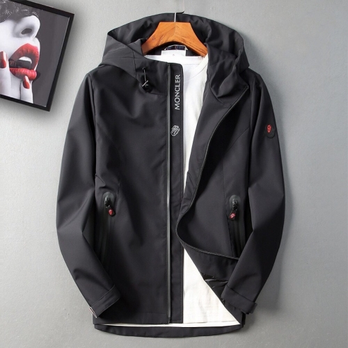 モンクレールモンクレールメンズパッチカジュアルジャケットc01369ブラック