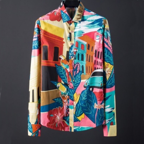 バーバリーバーバリーメンズクラシックカジュアルコットンチェックシャツr01982ブルー