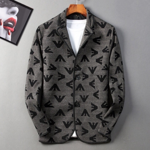 アルマーニエムオーアンドコーアルマーニメンズカジュアルジャケットm0575ブラック