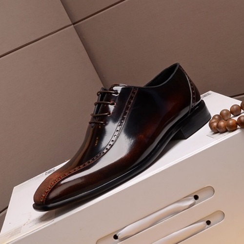 ルイヴィトンメンズレザーオックスフォードシューズS0461ブラウン