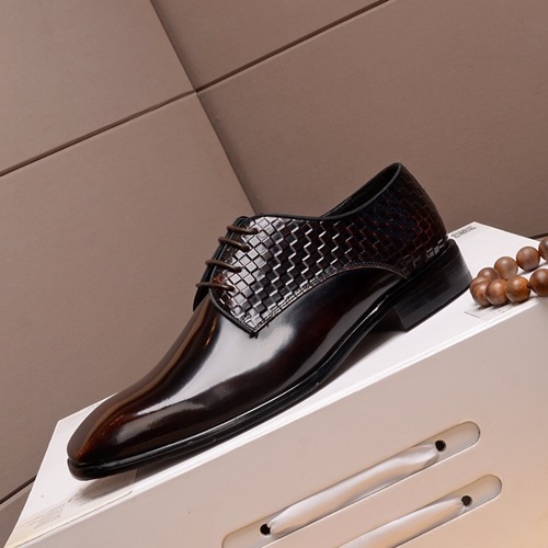 ルイヴィトンメンズレザーオックスフォードシューズS0465ブラウン