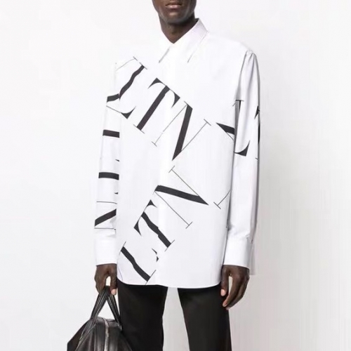 ヴァレンティノメンズコットンシャツl0320ホワイト