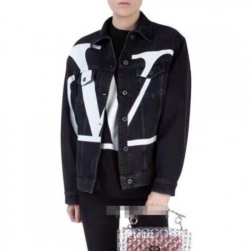 ヴァレンティノヴァレンティノメンズモダンデニムジャケットl0324.ブラック