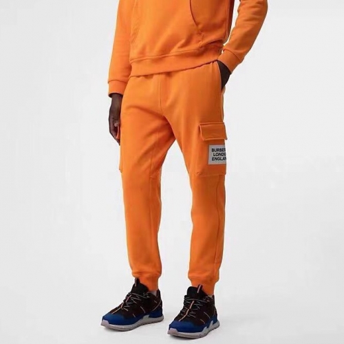バーバリーバーバリーメンズカジュアルコットントレーニングパンツr02018.2(オレンジ/ブラック)