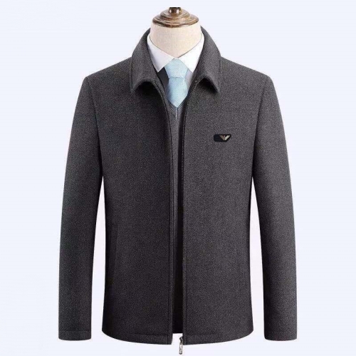 アルマーニアルマーニメンズカシミヤジャケットm0593グレー