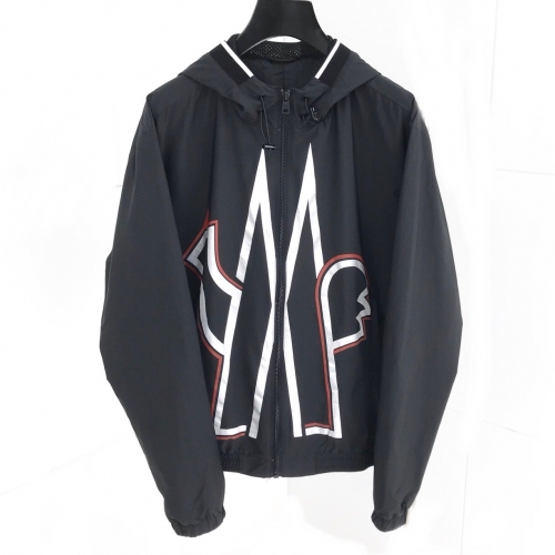 モンクレールモンクレールメンズカジュアルウィンドブレーカージャケットc01413ブラック