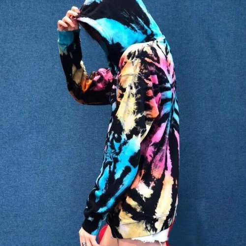 アミリアミリメンズカジュアルコットンフーディ0075.ブルー