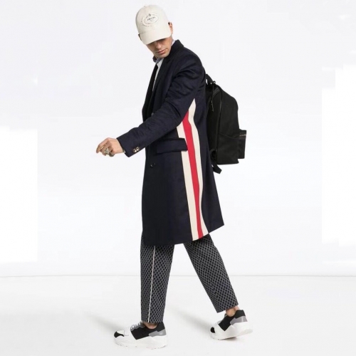 グッチグッチメンズビジネスカシミヤコートc02080ブラック