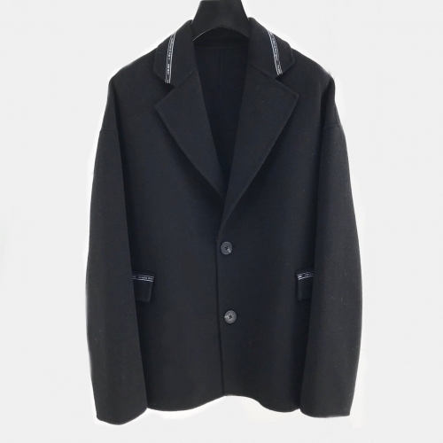 ディオールディオールメンズビジネスカシミヤスーツジャケットo0526ブラック