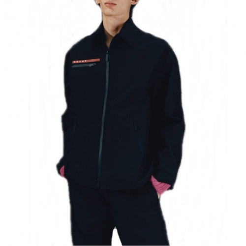 プラダプラダメンズカジュアルジャケットa0954ブラック