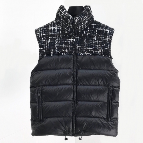 シャネルシャネルメンズダックダウンパディングベストl0540ブラック