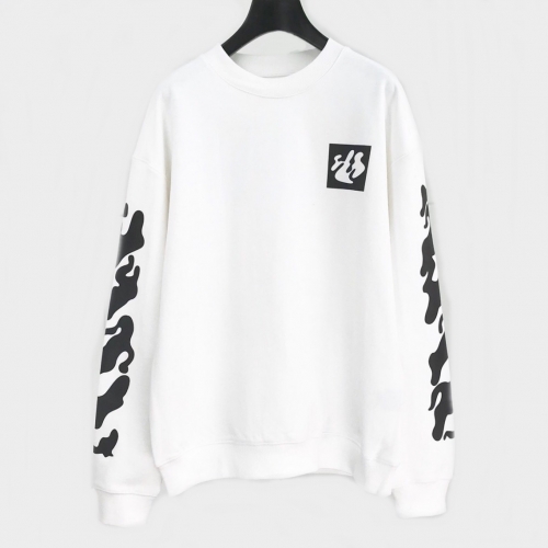 オフホワイトオフホワイトメンズオーバーサイズフーディf0348ホワイト