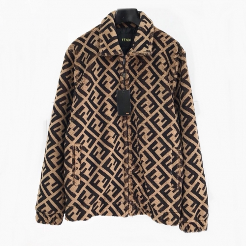 ェンディェンディメンズカジュアルフランネルジャケットn0552.ブラウン