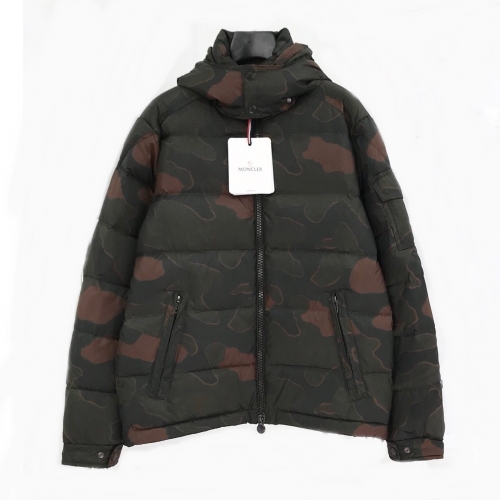 モンクレールモンクレールメンズパッチモダンダックダウンパディングc01448グリーン
