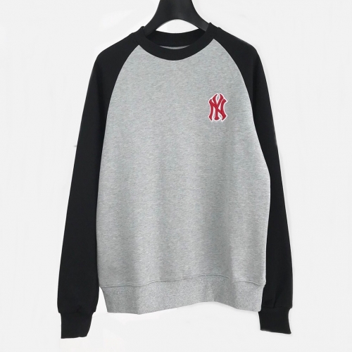 グッチ-グッチメンズコットンクルーネック長袖Tシャツc02144.グレー