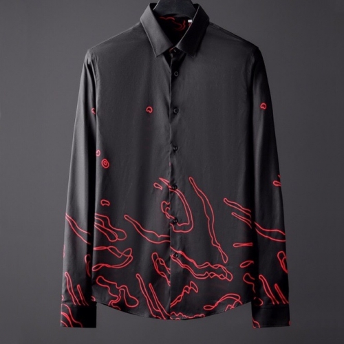 ディオールディオールメンズクラシックコットンシャツo0534ブラック