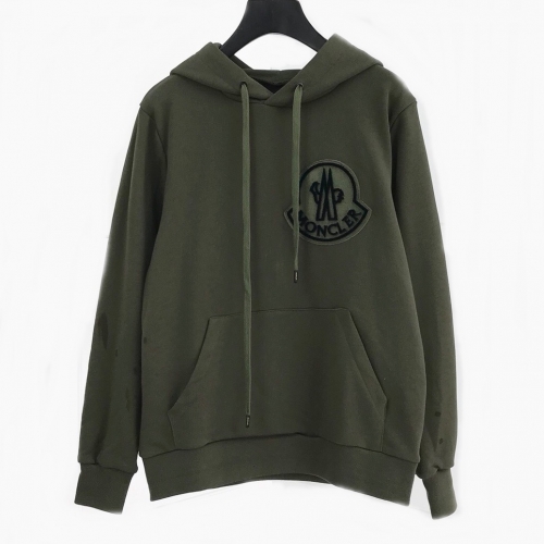 モンクレールモンクレールメンズカジュアルコットンフーディc01458グリーン
