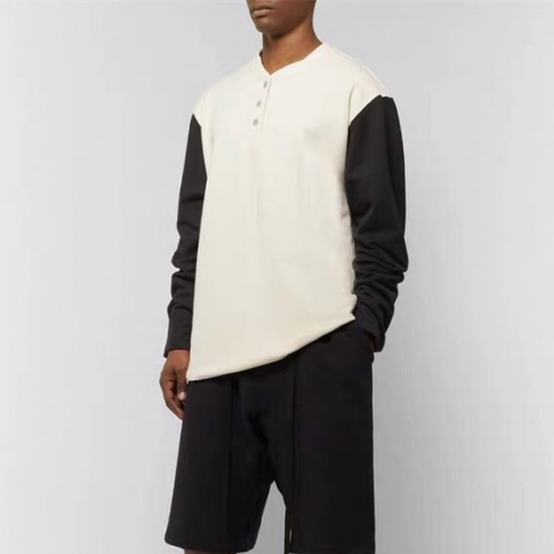 フィアオブゴッドフィアオブゴッドメンズオーバーサイズミニマル長袖Tシャツa0090アイボリー