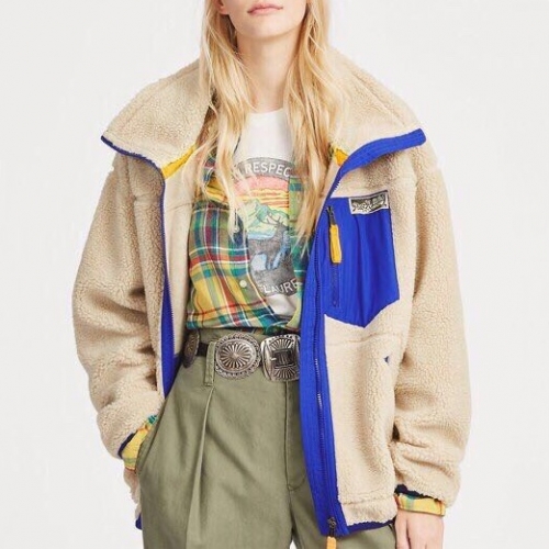 ポロラルフローレンメンズカジュアルフランネルジャケットl0032.キャメル