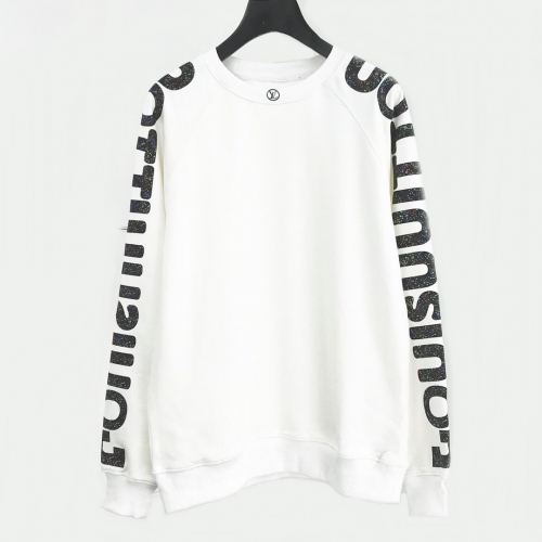 ルイヴィトンルイヴィトンメンズカジュアルコットン長袖Tシャツu01670.ホワイト