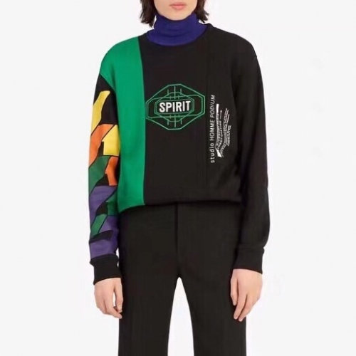 ジバンシィ--ジバンシィメンズカジュアルコットンスウェットシャツv0318.ブラック