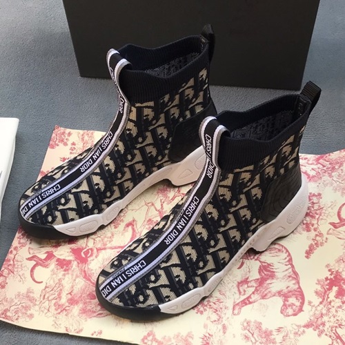 ディオールユニセックスニットスピードランナーS0144ブラック