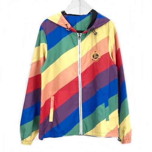 バーバリーバーバリーメンズカジュアルウィンドブレーカージャケットr02118.レインボー