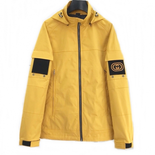 グッチグッチメンズカジュアルジャケットc02178イエロー