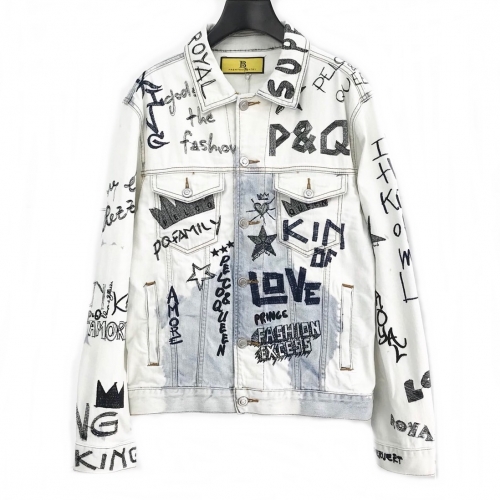 ドルチェ＆ガッバーナドルチェ＆ガッバーナメンズカジュアルデニムジャケットl0282ホワイト