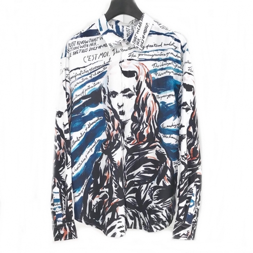 ディオールディオールメンズクラシックコットンシャツo0544.ホワイト