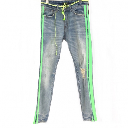 アミリアミリメンズトレンディジーンズ0080ブルー