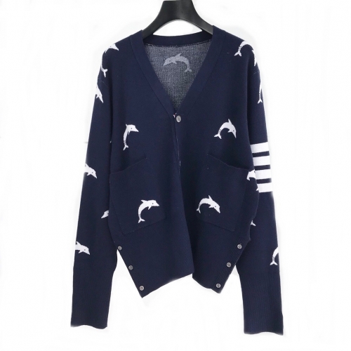 トムブラウントムブラウンメンズクラシックネックウールカーディガンm0553ネイビー