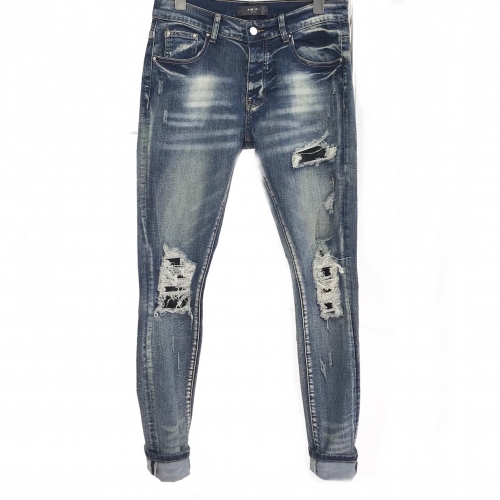 アミリアミリメンズトレンディジーンズ0080ブルー