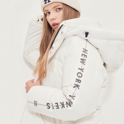 エムエルビーMLBメンズダックダウンパディングb0055.ホワイト