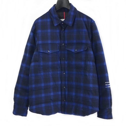 モンクレールモンクレールメンズカジュアルダウンジャケットc01483ブルー