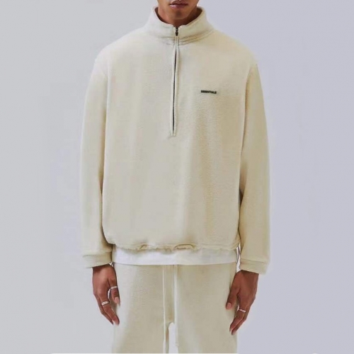 フィアオブゴッドフィアオブゴッドメンズオーバーサイズミニマルフランネル長袖Tシャツa0092アイボリー