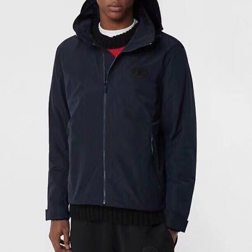 バーバリーバーバリーメンズカジュアルウィンドブレーカージャケットr02160ブルー