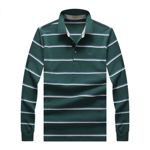 バーバリーバーバリーメンズカジュアルコットンポロスウェットシャツr02190グリーン