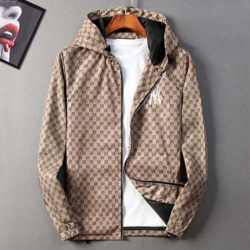 グッチグッチメンズカジュアルジャケットc02231キャメル