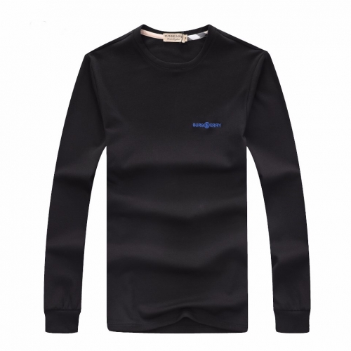 バーバリーバーバリーメンズベーシックシルケットスウェットシャツr022222(ブラック/イエロー)