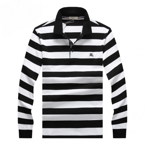 バーバリーバーバリーメンズカジュアルコットンポロスウェットシャツr02228ブラック