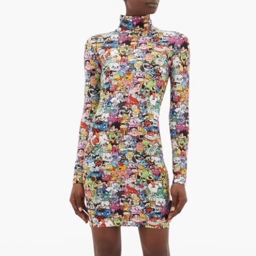 ヴェトモン-ヴェトモンレディースワンピースt0057レッド