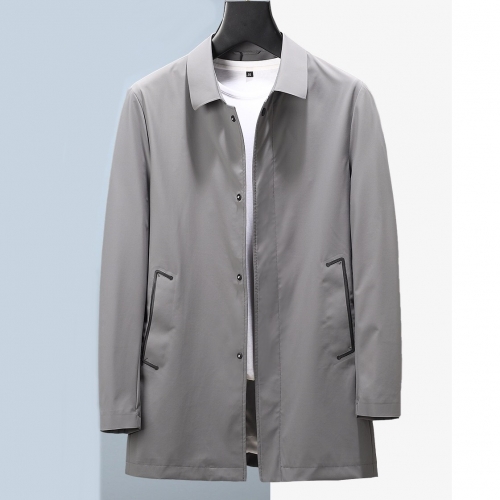 エルメネジルドゼニアエルメネジルドゼニアメンズビジネスカジュアルロングジャケットg0151グレー