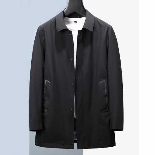 エルメネジルドゼニアエルメネジルドゼニアメンズビジネスカジュアルロングジャケットg0152ブラック